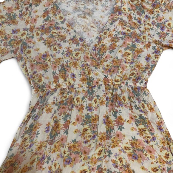 Rewind Floral A-Line Dress - Picture 5 of 5